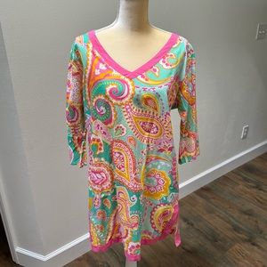 Flowered dress! Worn once for Easter! (Women’s L)